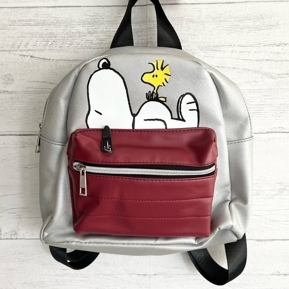 Bioworld Peanuts Snoopy and Woodstock Mini Backpack - Picture 1 of 6